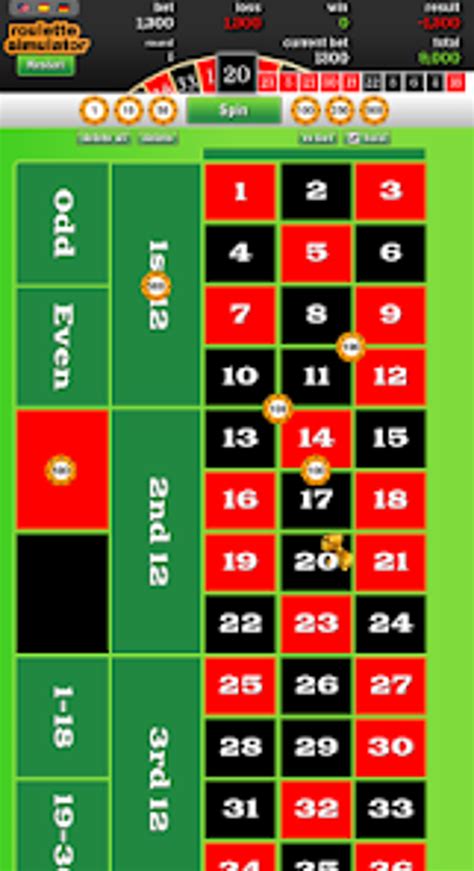 roulette simulator app